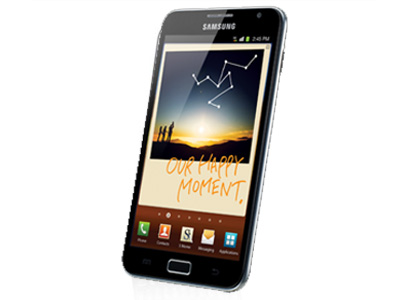 Samsung GT-N7000 Galaxy Note entsperren